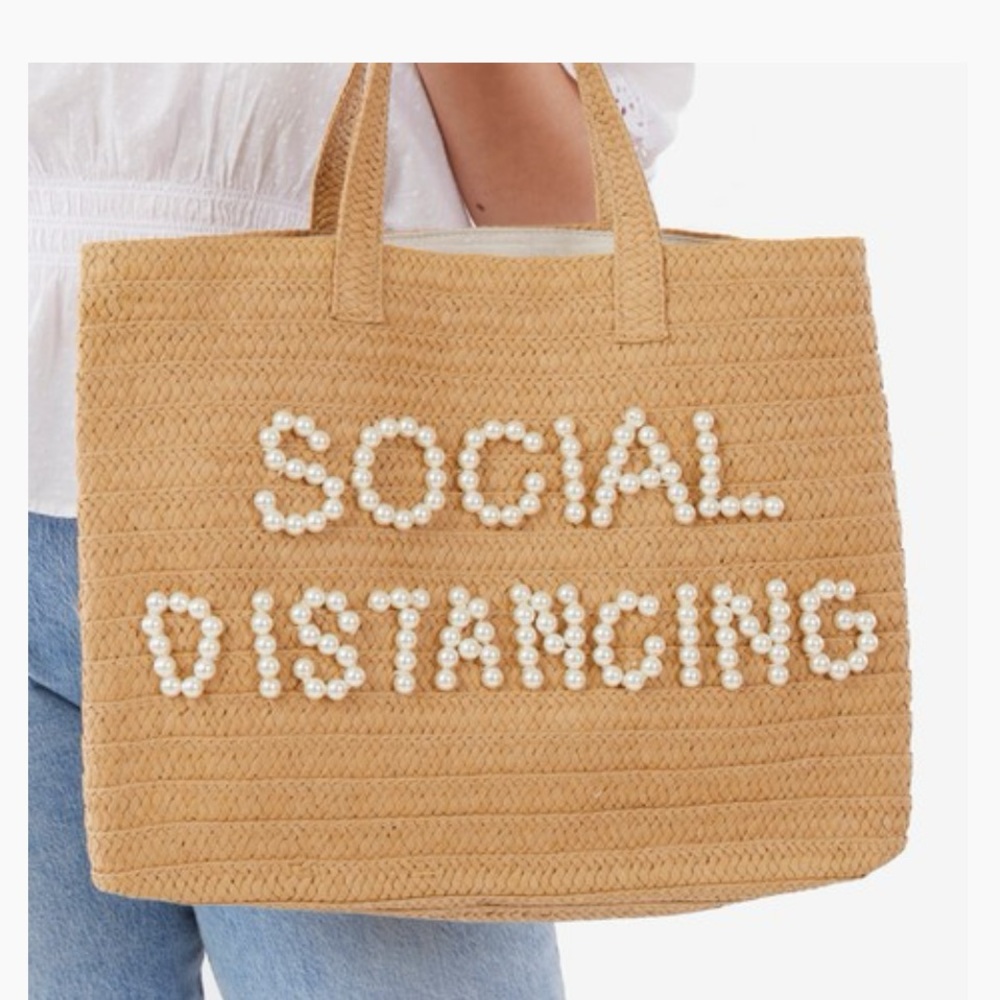 Beyond the Beach Straw Tote